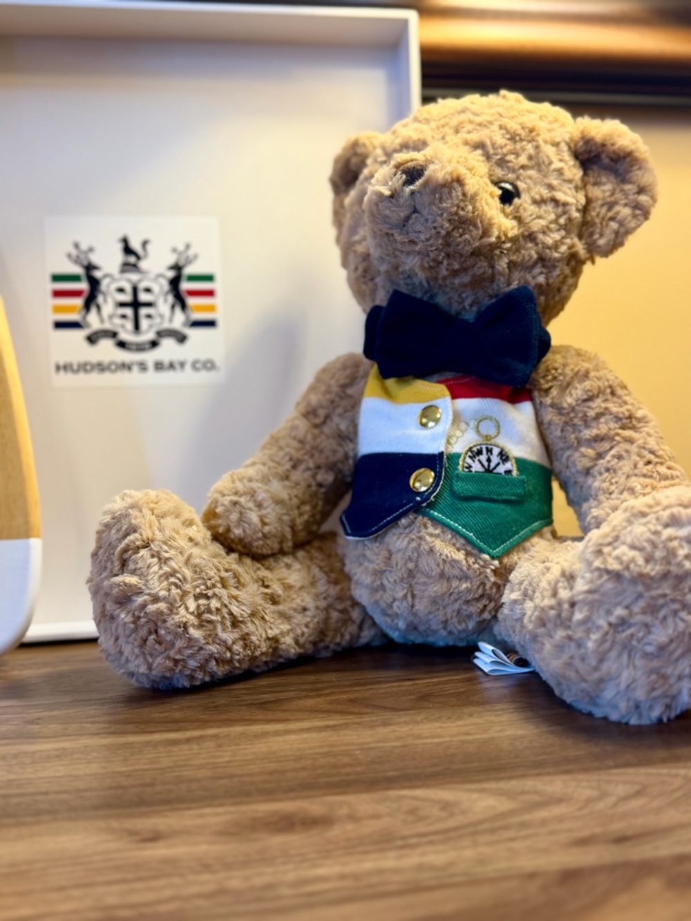 Hudson's Bay 2016 Charity Bear 'John Rae' 11"-Extremely Rare!